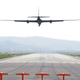 A US Air Force U-2 spy plane prepares to land at Osan Air Base in Pyeongtaek, South Korea on Monday, April 24, 2017 (Kim In-chul/Yonhap via AP)
